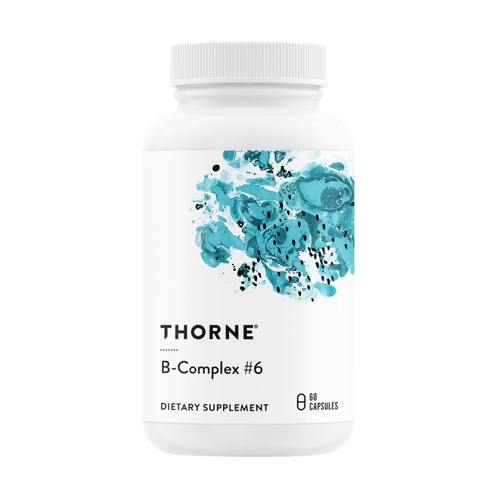 B-Комплекс 6 Thorne Research B-Complex 6, 60 капсул